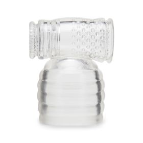 LE WAND CLEAR MALE MASTURBATOR WAND ATTACHMENT