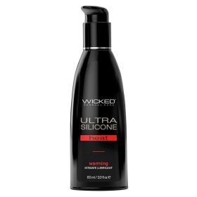 Wicked Ultra Heat Silicone Lube Warming 2oz