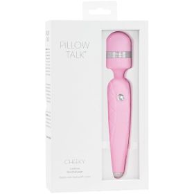 Pillow Talk Cheeky Wand Massager (Color: Pink)