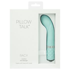 Pillow Talk Racy Mini Massager (Color: Teal)