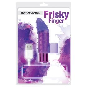 PowerBullet Frisky Fingers Rechargeable (Color: Purple)