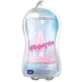 Play With Me Hard Candy Anal Plug (Color: Pink)