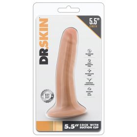 Dr. Skin Cock With Suction Cup (Color: Vanilla)