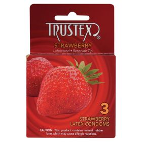 Trustex Flavored Condom (Flavor: Strawberry)