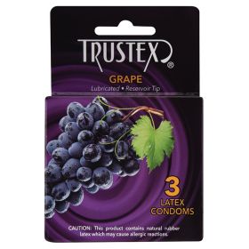 Trustex Flavored Condom (Flavor: Grape)