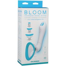 Bloom Rechargeable Intimate Body Pump (Color: Blue)