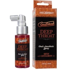 GoodHead Deep Throat Spray (Flavor: Sexy Cinnamon)