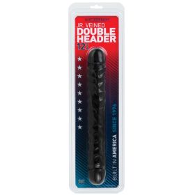 Double Header Jr. Veined (Color: Black)