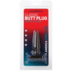 Classic Butt Plug Small (Color: Black)