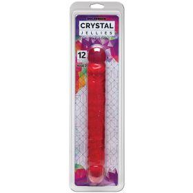 Crystal Jellies Double Dong (Color: Pink)