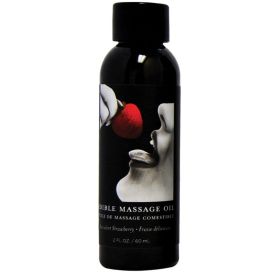 Earthly Body Edible Massage Oil (Flavor: Strawberry)