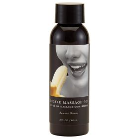 Earthly Body Edible Massage Oil (Flavor: Banana)