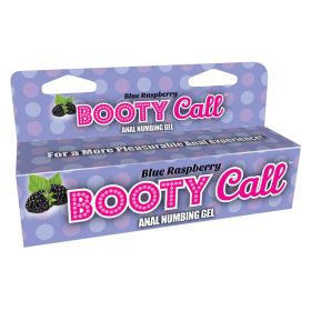 BootyCall Anal Numbing Gel (Color: Raspberry)