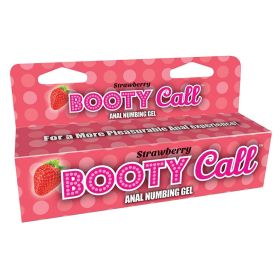 BootyCall Anal Numbing Gel (Color: Strawberry)