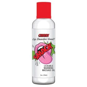 Smack Warming Massage Oil (Flavor: Cherry)