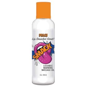 Smack Warming Massage Oil (Flavor: Peach)