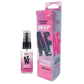 Deep AF Deep Throat Spray (Flavor: Strawberry)