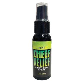 Cheef Relief Throat Spray (Flavor: Mint)