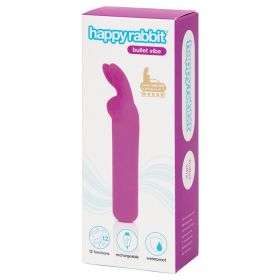Happy Rabbit Rechargeable Bullet (Color: Purple)