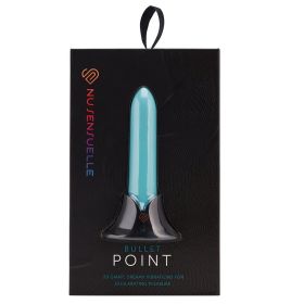 Sensuelle Point Rechargeable Bullet (Color: Teal Blue)
