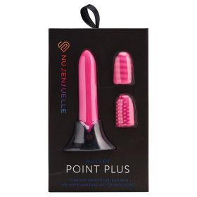 Sensuelle Point Plus 20 Function Bullet & Sleeves (Color: Pink)