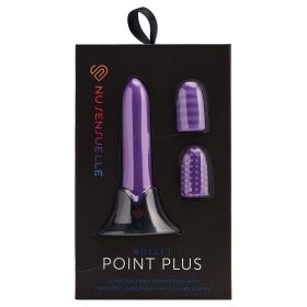 Sensuelle Point Plus 20 Function Bullet & Sleeves (Color: Purple)