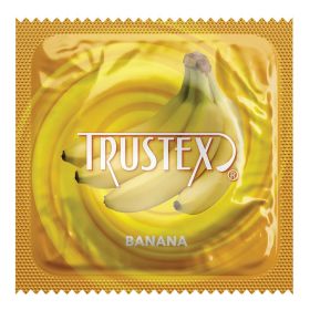 Trustex Flavored Condom (Flavor: Banana)