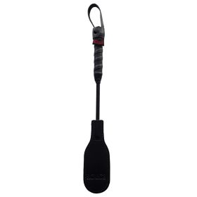 Rouge Group Leather Mini Oval Paddle (Color: Black)