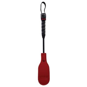 Rouge Group Leather Mini Oval Paddle (Color: Red)