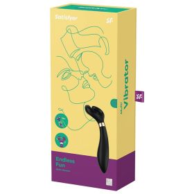 Satisfyer Endless Fun Multi Vibrator (Color: Black)