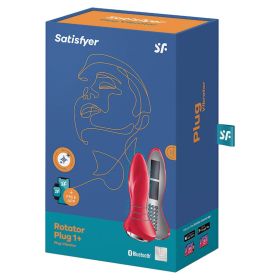 Satisfyer Rotator Plug 1+ Red (Color: Red)