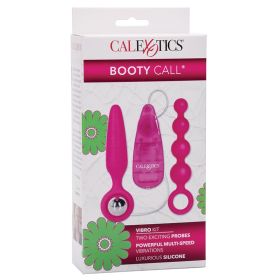 Booty Call Booty Vibro Kit (Color: Pink)