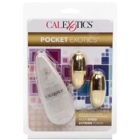 Pocket Exotics Double Bullets (Color: Gold)