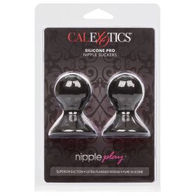 Nipple Play Silicone Pro Nipple Suckers (Color: Black)