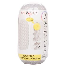 Boundless Reversible Squishy Ball Stroker (Color: Yellow)