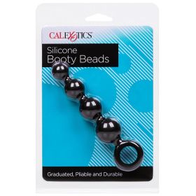 Silicone Booty Beads (Color: Black)