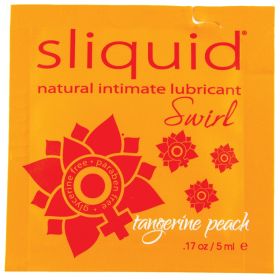 Sliquid Swirl Foil Packet (Flavor: Tangerine Peach)